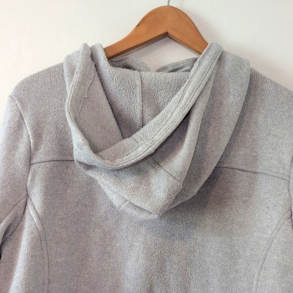 Southern Tide Gray Navy Textured Pullover Sweater Hoodie Sweatshirt Sz Large - Picture 7 of 8